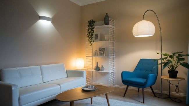 Small Apartment Lighting Ideas That Save Energy